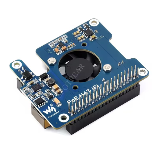 Raspberry Pi 5 Pi5 PoE HAT Power over Ethernet 802.3af-compliant Moudle